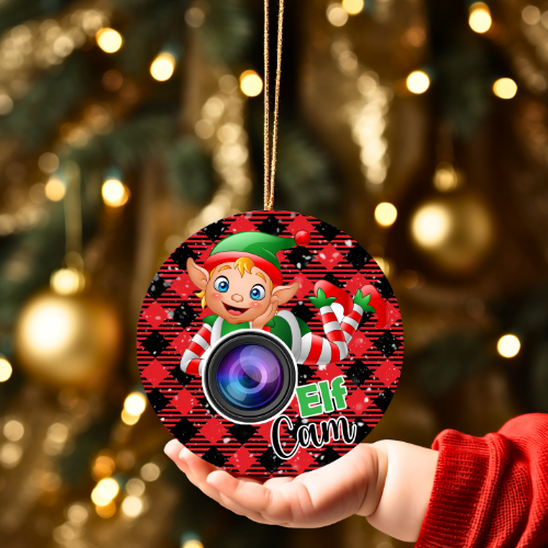Santa Cam/Elf Cam Ornament