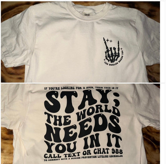 Custom Suicide Awareness Tees