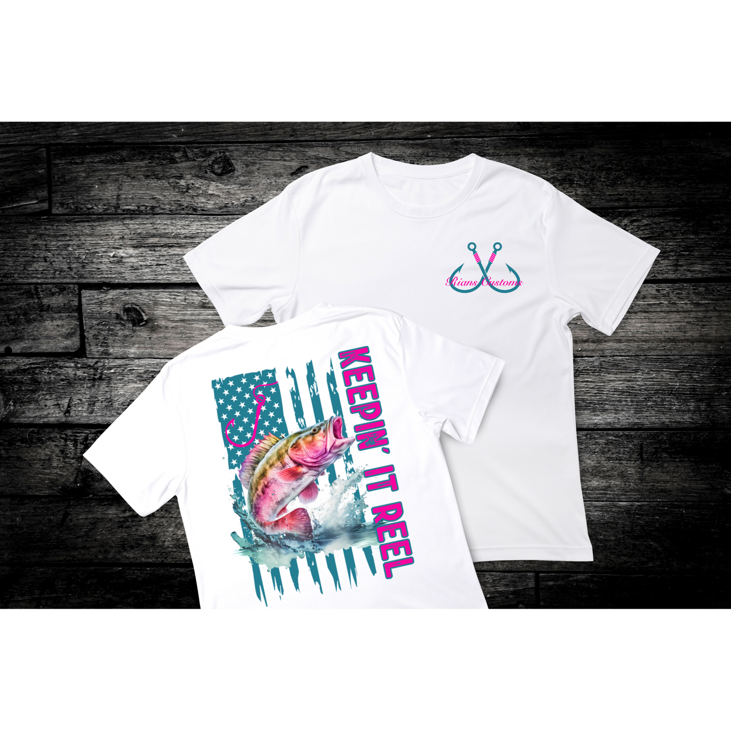 Keepin it Reel Pink T-Shirt