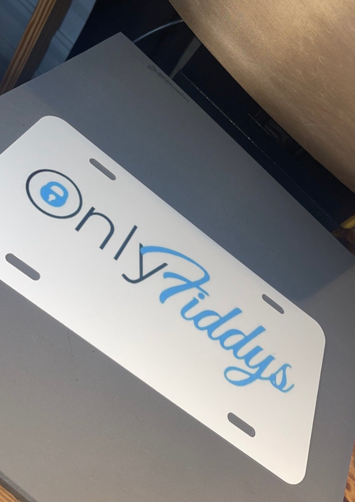 Custom License Plate