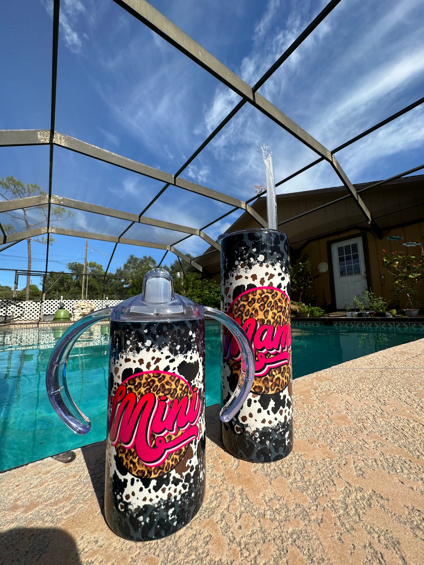 Mama & Mini Western Tumbler Set