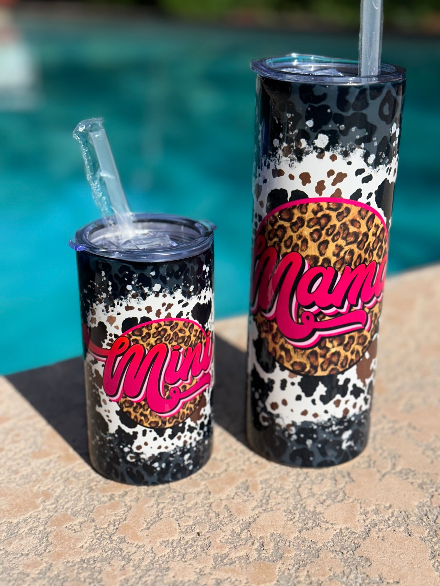 Mama & Mini Western Tumbler Set