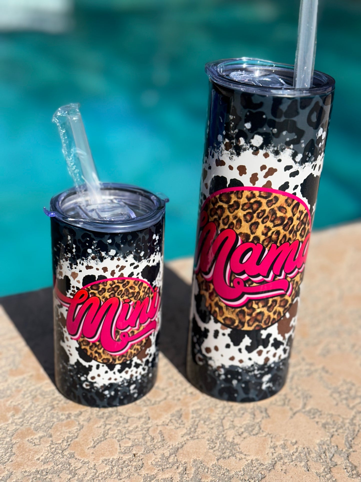 Mama & Mini Western Tumbler Set
