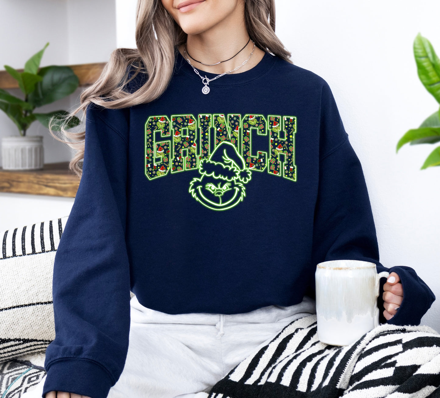 Grinchyy Vibes Christmas Apparel