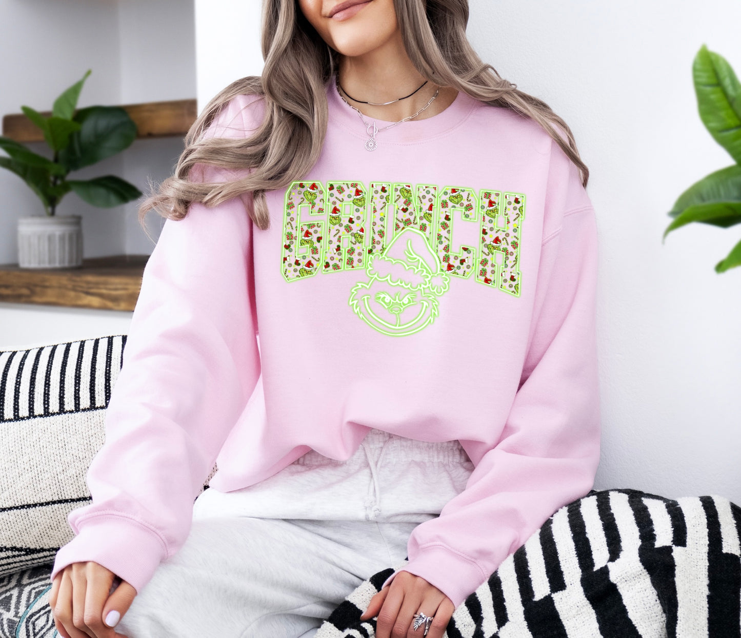 Grinchyy Vibes Christmas Apparel
