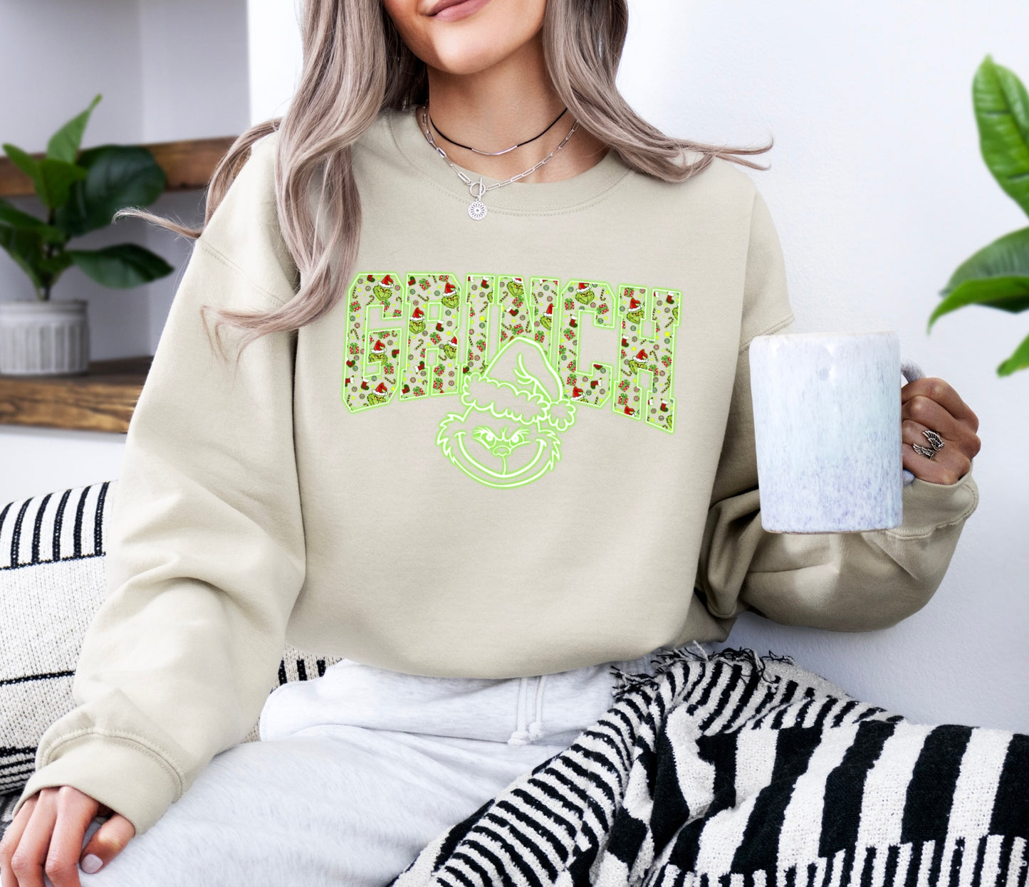 Grinchyy Vibes Christmas Apparel