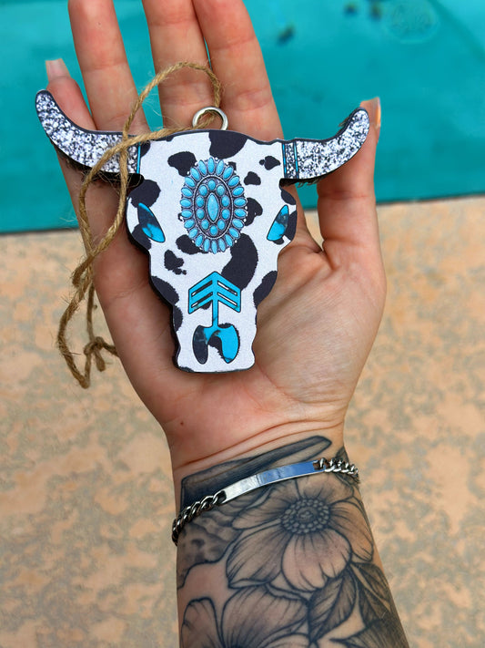 Aztec Cowprint Bullhead Freshie