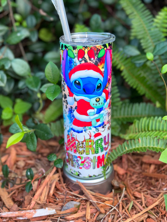 Santa Stitch Tumbler