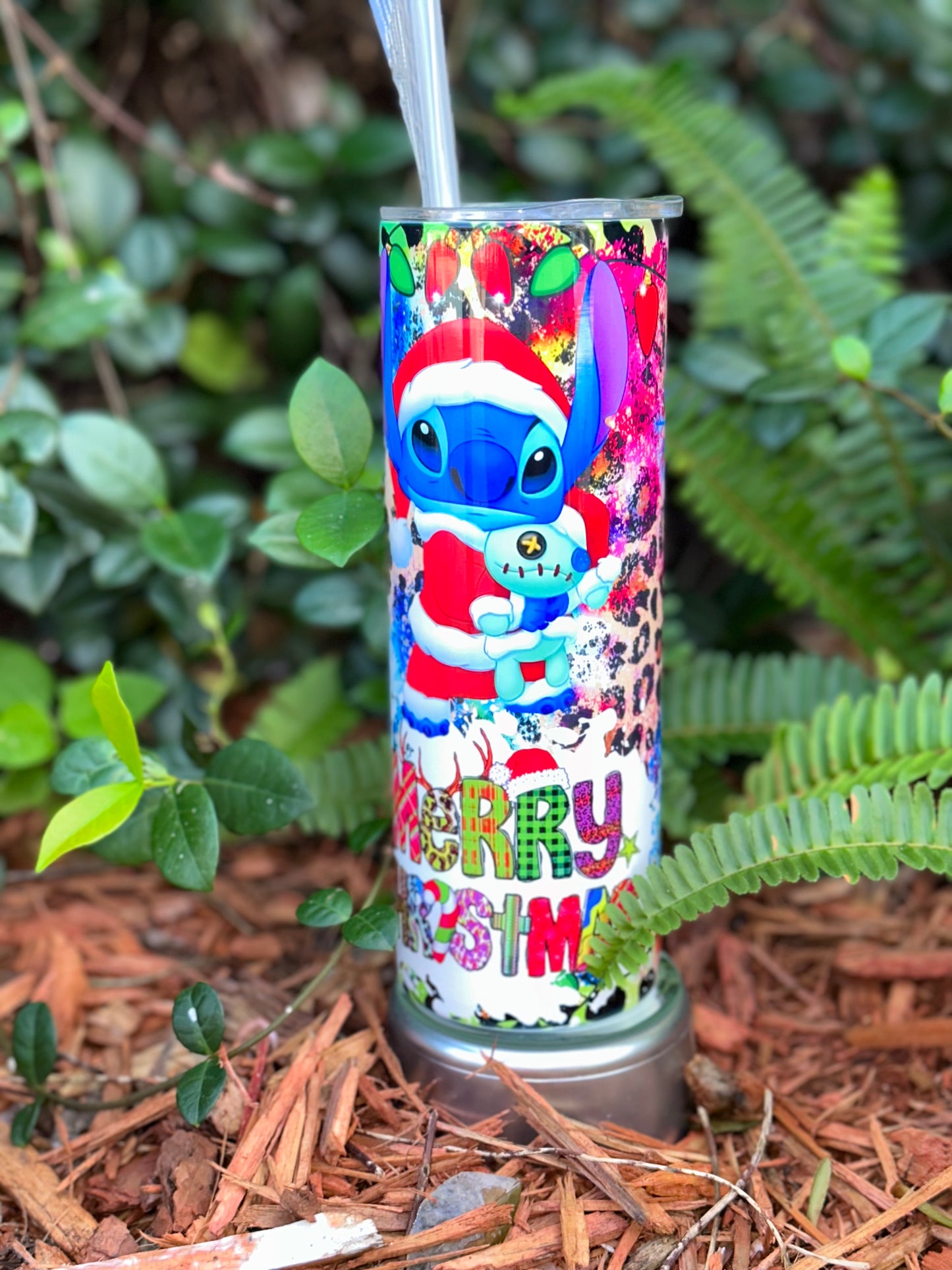 Santa Stitch Tumbler