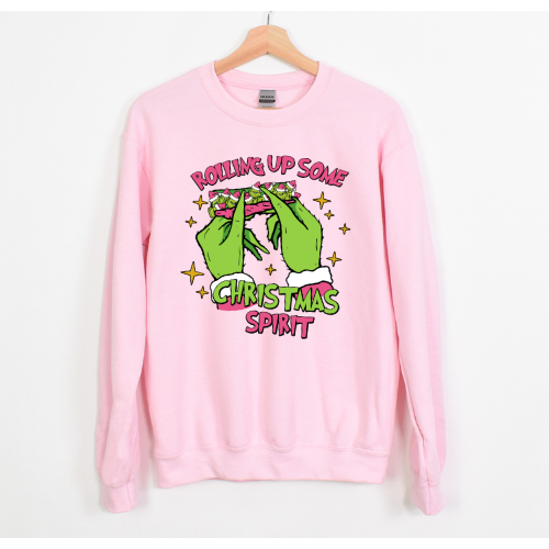 Grinch Christmas Spirit Crewneck