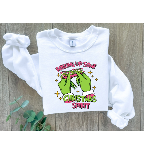 Grinch Christmas Spirit Crewneck