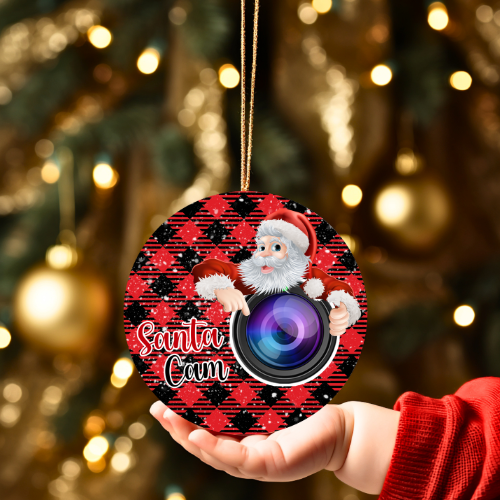 Santa Cam/Elf Cam Ornament