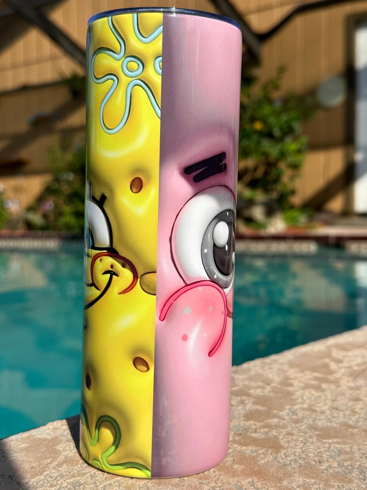 3D SpongeBob & Patrick Tumbler